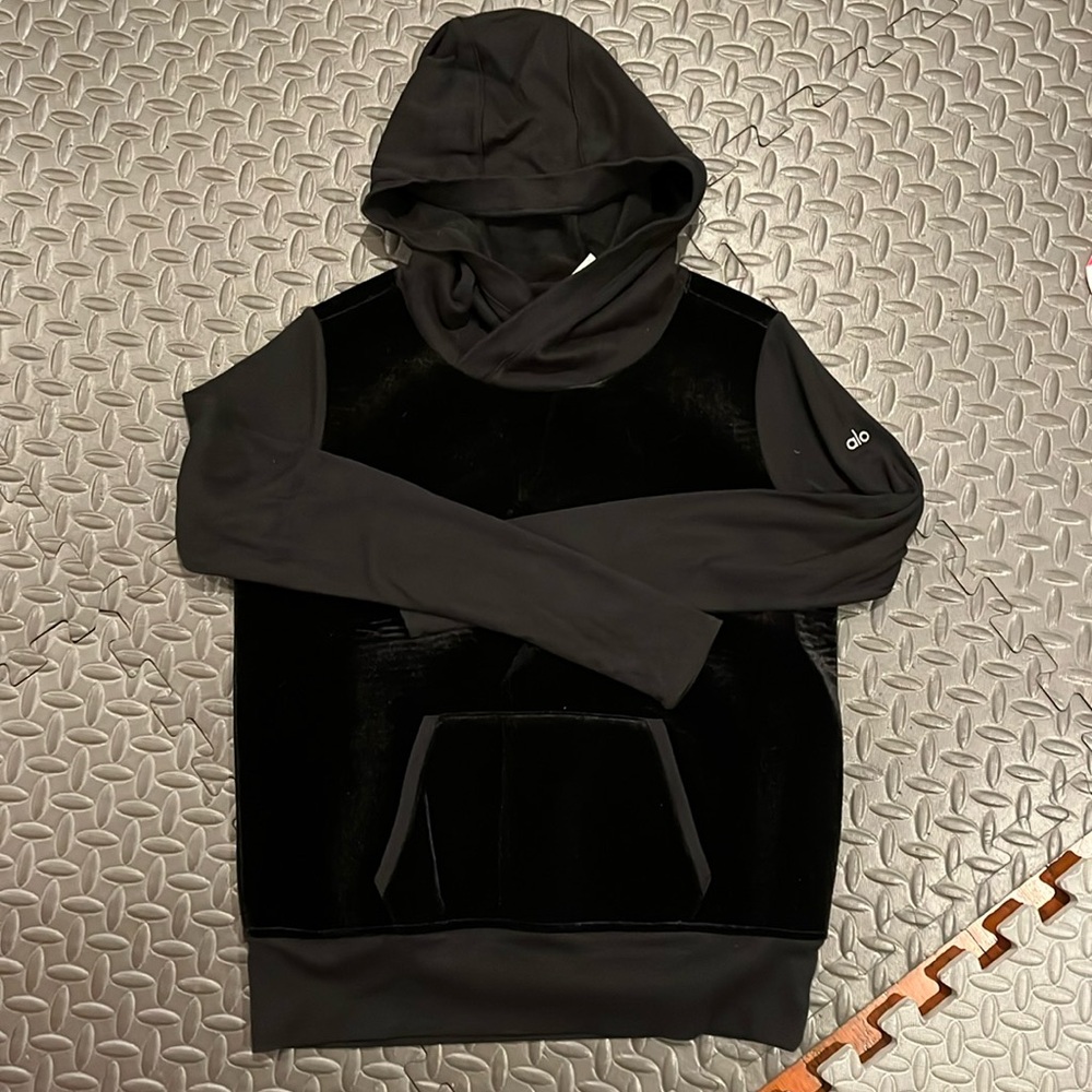 Alo Yoga Luxe Velour Hoodie